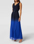 Lauren Ralph Lauren Abendkleid mit Taillengürtel